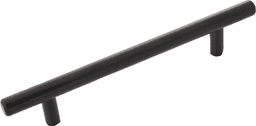 5-1/16" Bar pulls Cabinet Pull, Matte Black