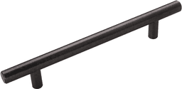 6-5/16" Bar pulls Cabinet Pull, Brushed Black Nickel (10/Box)