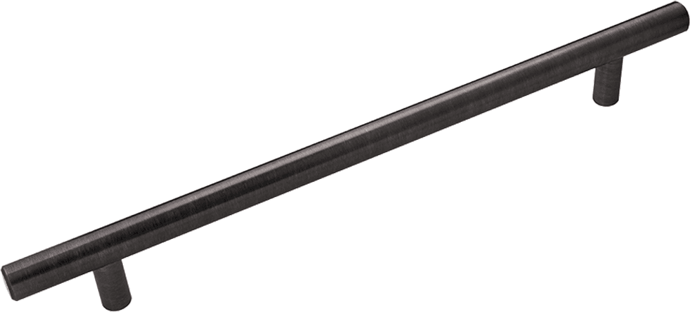 7-9/16" Bar pulls Cabinet Pull, Brushed Black Nickel (5/Box)