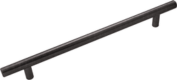 7-9/16" Bar pulls Cabinet Pull, Brushed Black Nickel (5/Box)