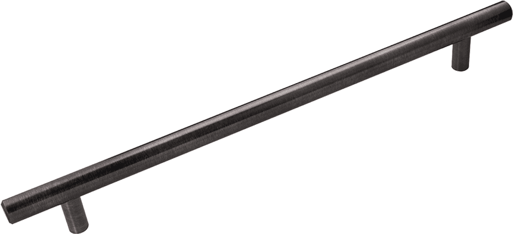 8-13/16" Bar pulls Cabinet Pull, Brushed Black Nickel (5/Box)