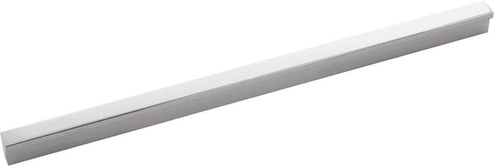 8-13/16" Streamline Rectangular Pull, Glossy Nickel (5/Box)