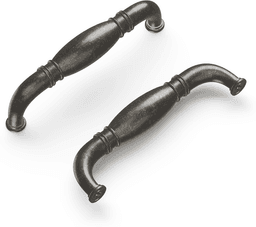 8" Williamsburg Appliance Pull, Black Nickel Vibed