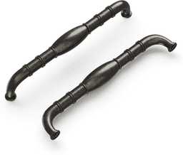 12" Williamsburg Appliance Pull, Black Nickel Vibed