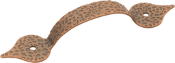3-1/4" x 5" x 1" Southwest Lodge Arch Pull, Antique Copper