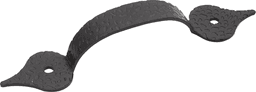 3-1/4" x 5" x 1" Southwest Lodge Arch Pull, Colonial Black