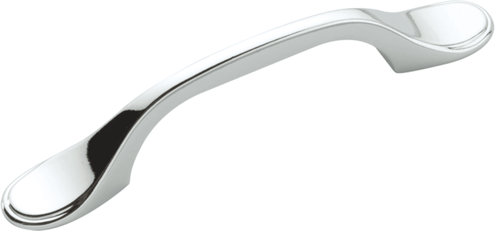 3" Southwest Transitional Arch Pull, Chrome (25/Box)