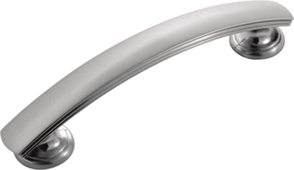 3" American Diner Arch Pull, Stainless Steel