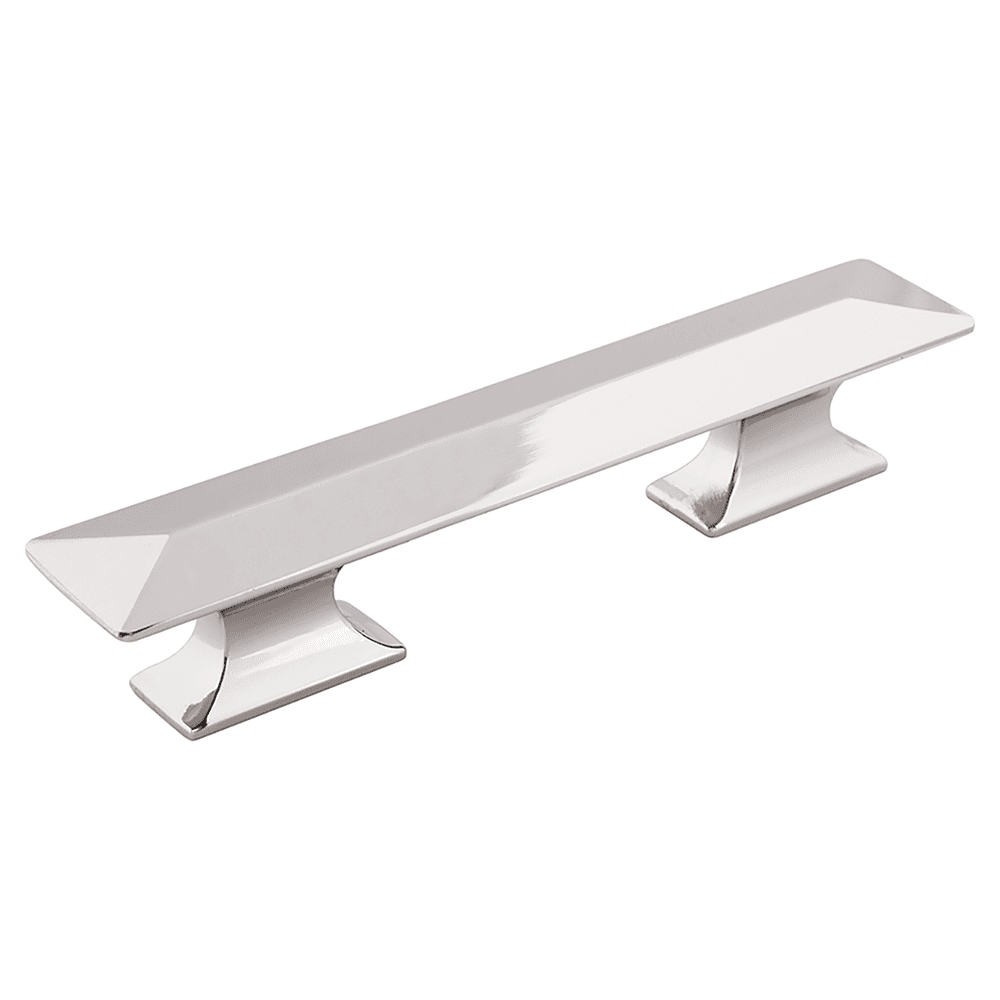 3" Bungalow Cabinet Pull, Polished Nickel (10/Box)
