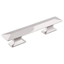 3" Bungalow Cabinet Pull, Polished Nickel (10/Box)