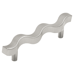3-3/4" Metropolis Cabinet Pull, Satin Nickel