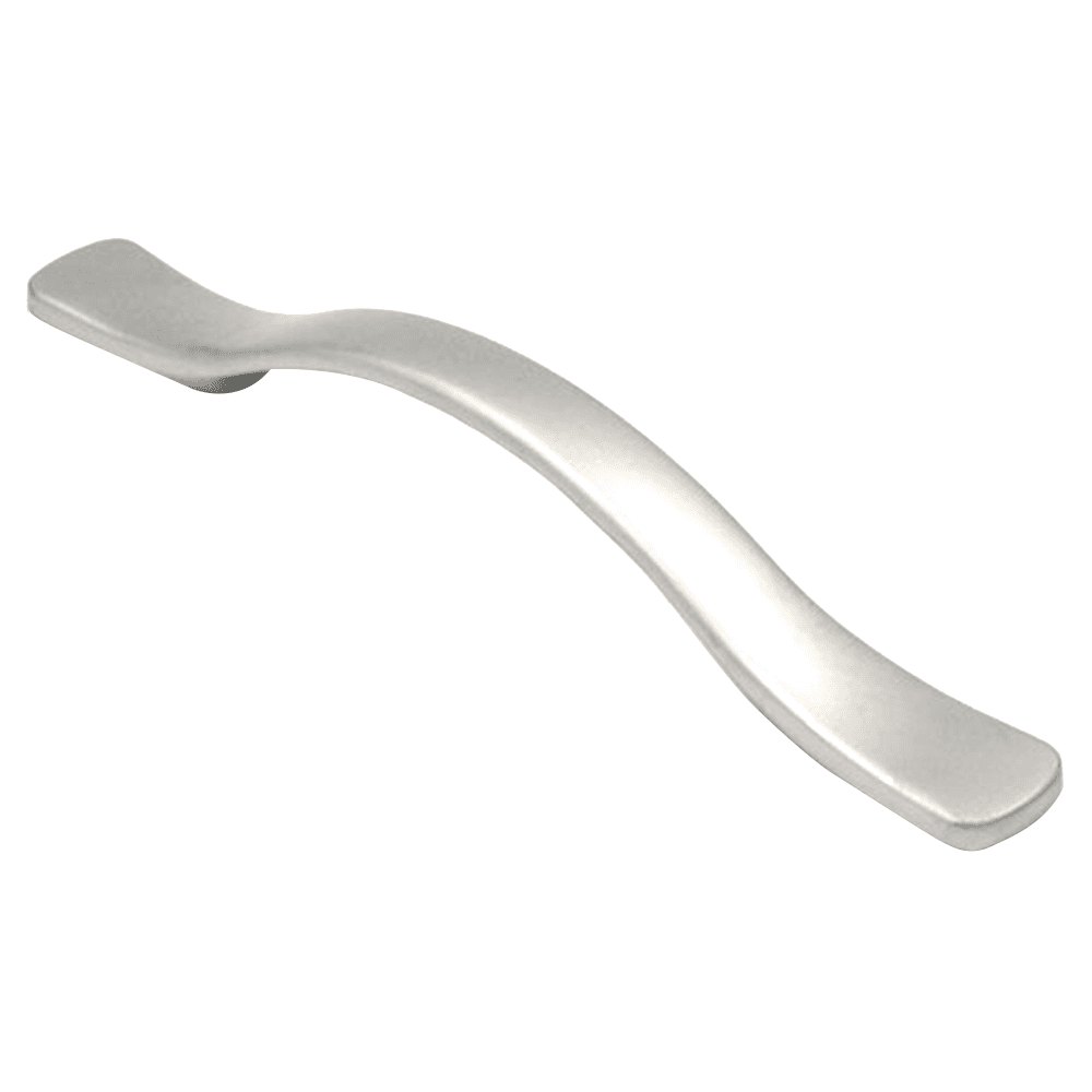 4" Euro-Contemporary Arch Pull, Pearl Nickel