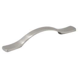 4" Euro-Contemporary Arch Pull, Satin Nickel
