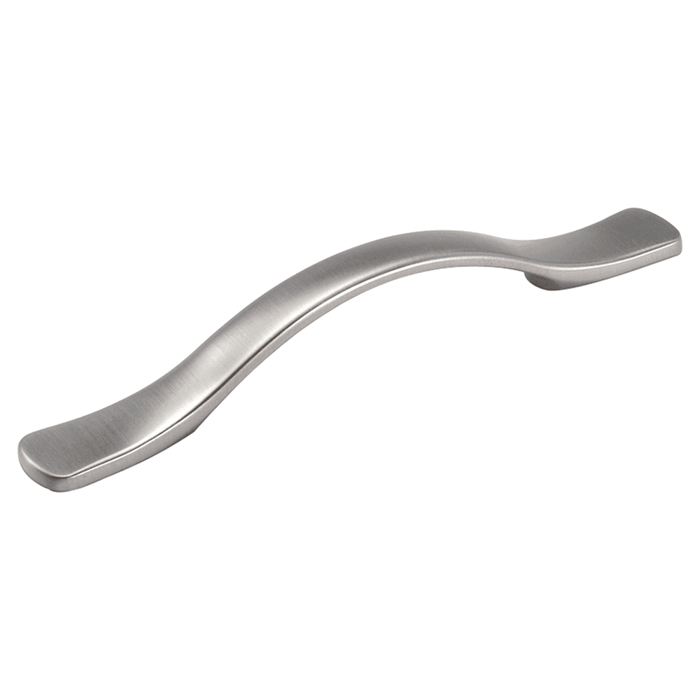 4" Euro-Contemporary Arch Pull, Stainless Steel