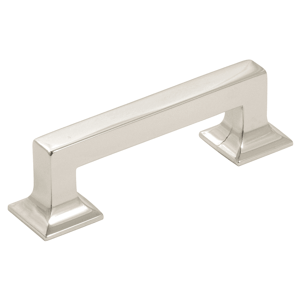 3" Studio Cabinet Pull, Polished Nickel (10/Box)
