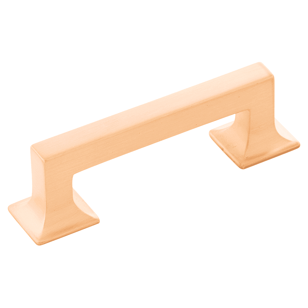 3" Studio Cabinet Pull, Brushed Golden Brass (10/Box)