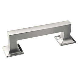 3" Studio Cabinet Pull, Stainless Steel (10/Box)