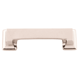 3" Studio Cup Pull, Polished Nickel (10/Box)