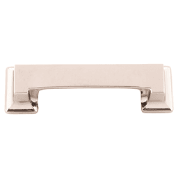 3" Studio Cup Pull, Polished Nickel