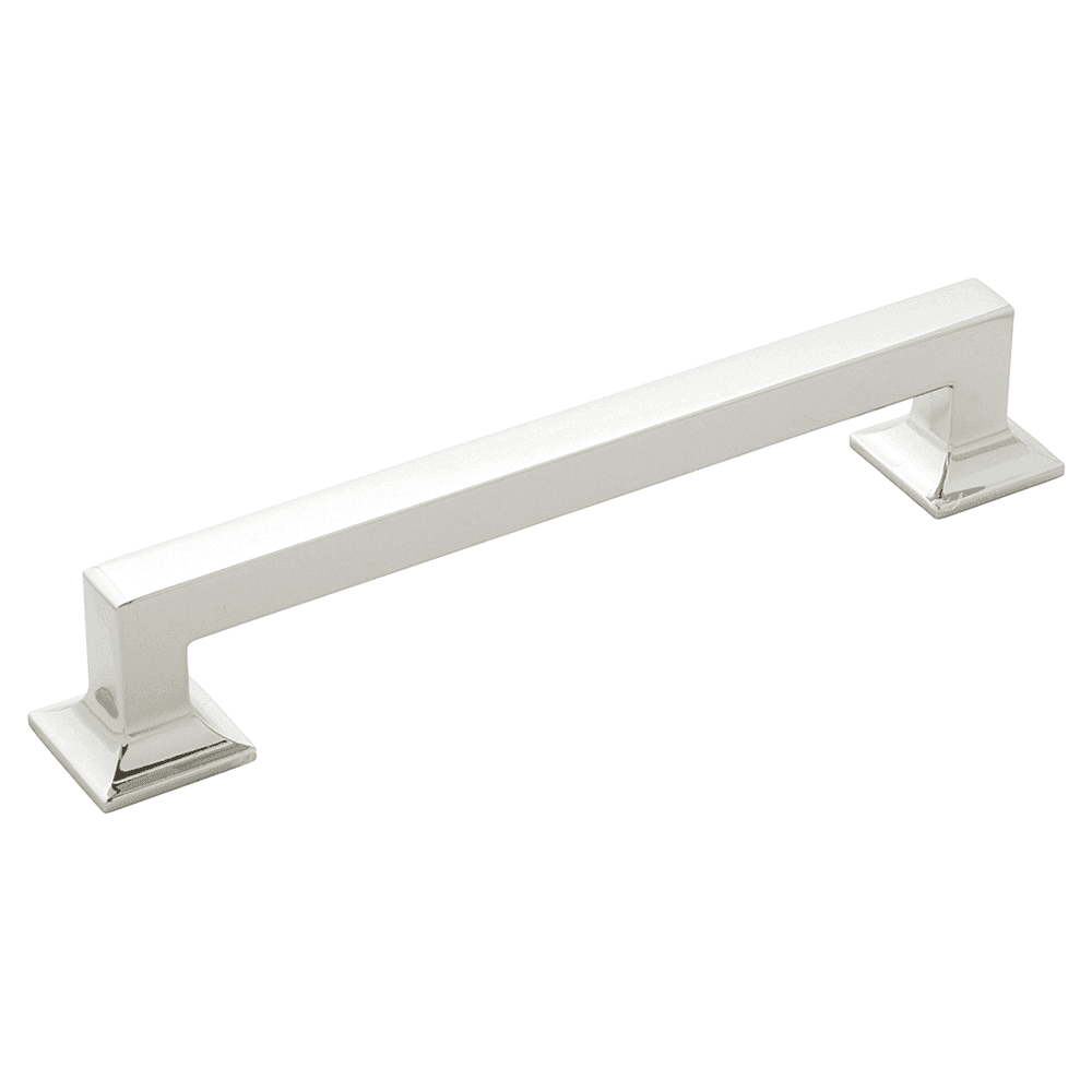 8" Studio Cabinet Pull, Polished Nickel