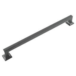 12" Studio Cabinet Pull, Matte Black (5/Box)