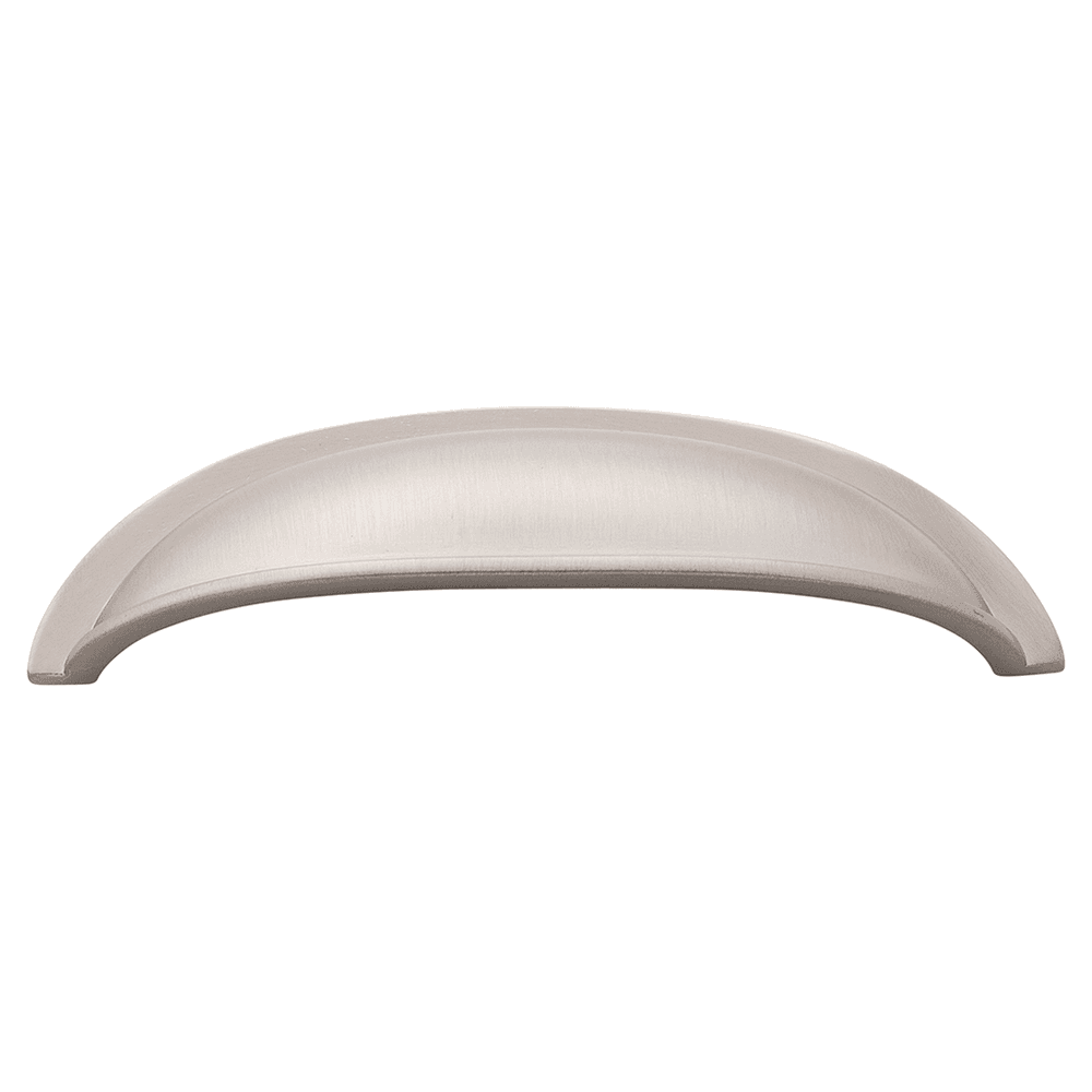 3" Cottage Cup Pull, Stainless Steel (10/Box)