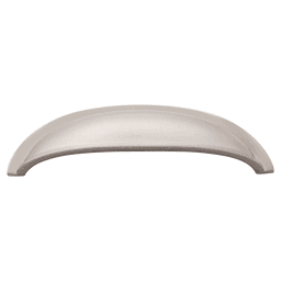 3" Cottage Cup Pull, Stainless Steel (10/Box)
