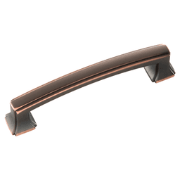 3-3/4" Bridges Cabinet Pull, Oil-Rubbed Bronze (10/Box)