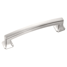 3-3/4" Bridges Cabinet Pull, Satin Nickel (10/Box)