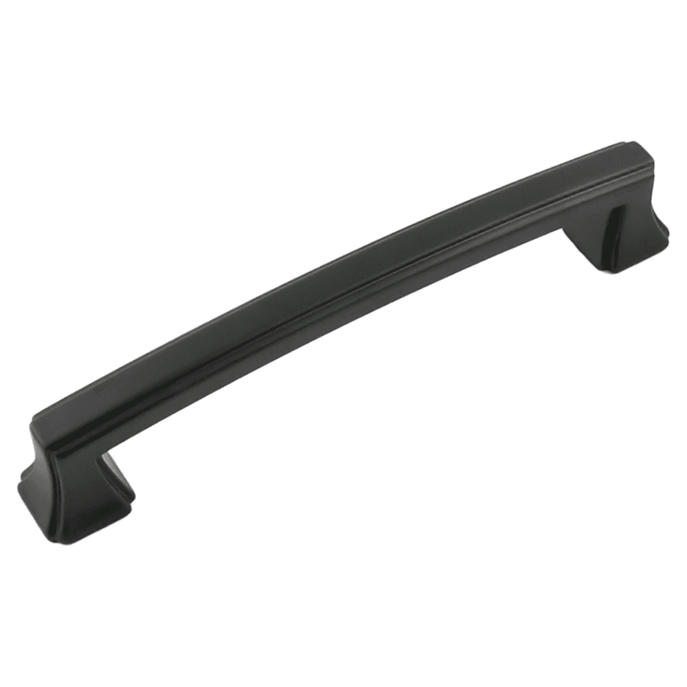 5-1/16" Bridges Cabinet Pull, Matte Black