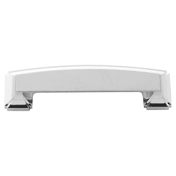 3" Bridges Cup Pull, Chrome (5/Box)