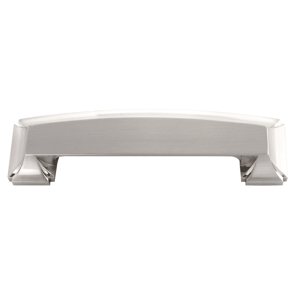 3" Bridges Cup Pull, Satin Nickel (5/Box)