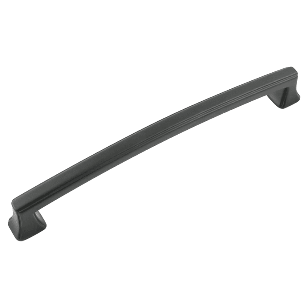 7-9/16" Bridges Cabinet Pull, Matte Black