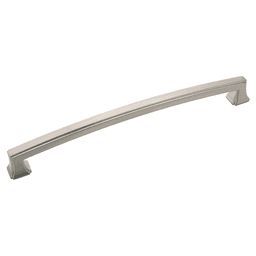 8-13/16" Bridges Cabinet Pull, Satin Nickel (10/Box)