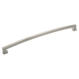 12" Bridges Cabinet Pull, Satin Nickel (5/Box)