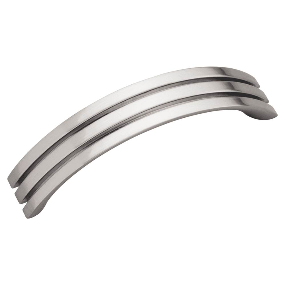 3-3/4" Axis Arch Pull, Satin Nickel