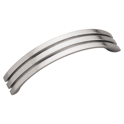 3-3/4" Axis Arch Pull, Satin Nickel