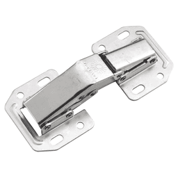 Variable Overlay/Inset Concealed Hinge, Frameless, Cadmium