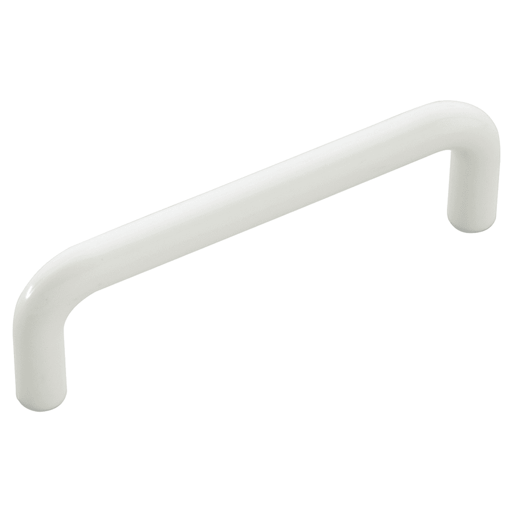 3-3/4" Wire Pulls Cabinet Pull, White
