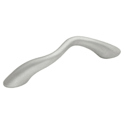 3" Metropolis Arch Pull, Pearl Nickel