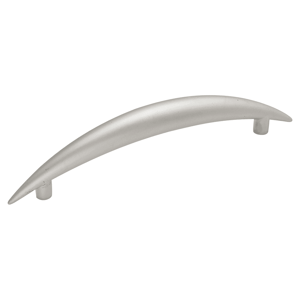 3-3/4" Metropolis Arch Pull, Pearl Nickel, 5" Length