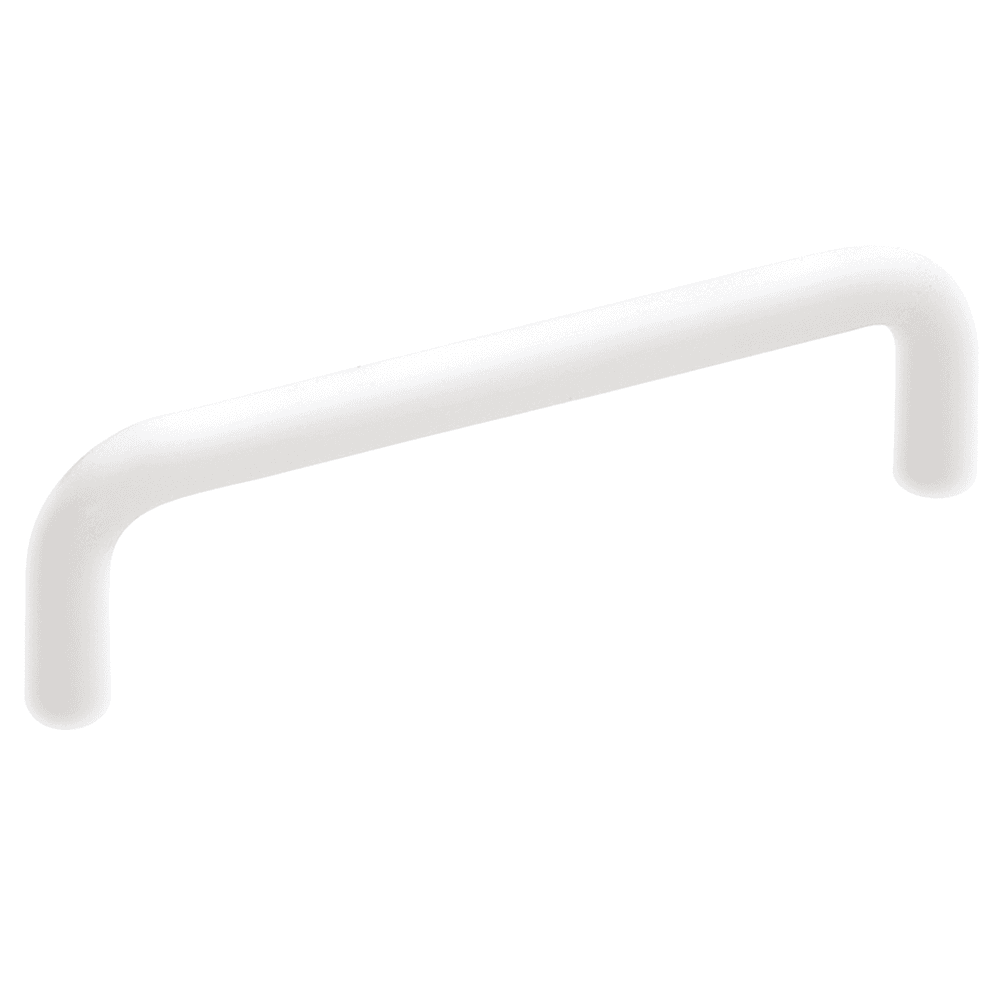 3-1/2" Wire Pulls Cabinet Pull, White