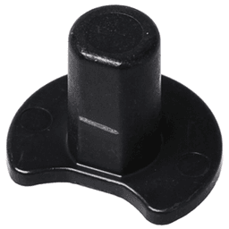 Cover Cap for Minidrill/Minipress, Black/Nickel Plated
