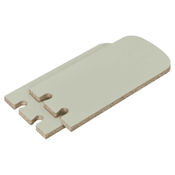 2-Piece 253mm Spacer Set, Natural