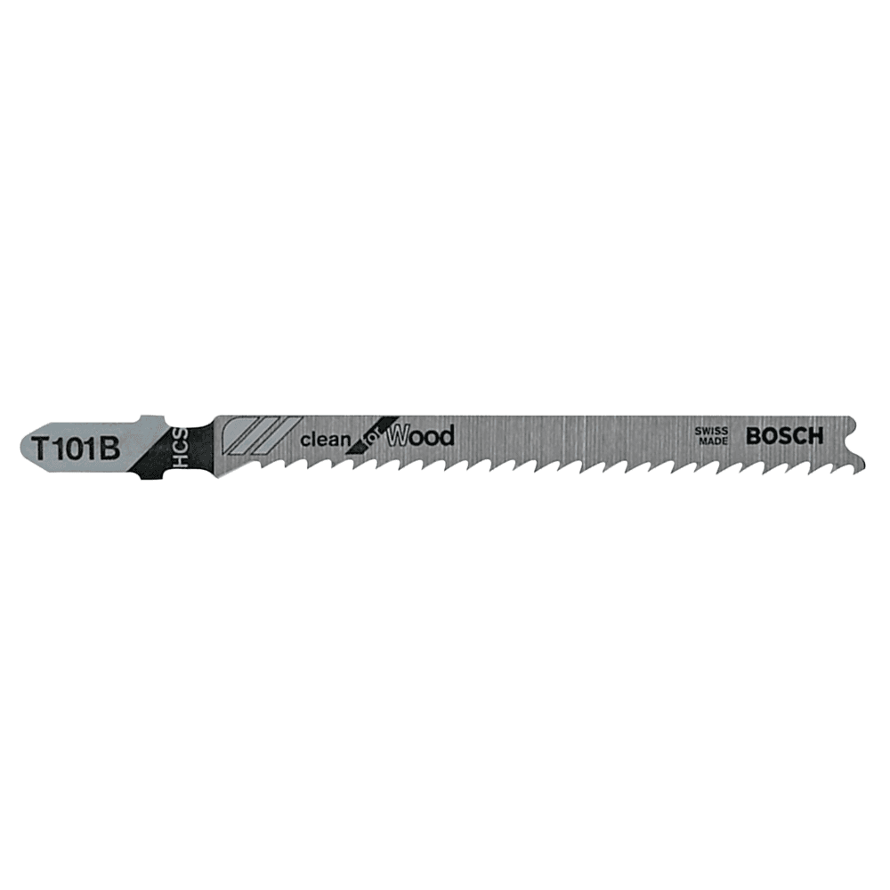 4" x 10TPI Fine/Straight Cut Jigsaw Blade (100/Box)