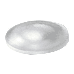 0.312" Polyurethane BS Soft Self-Adhesive Bumpers, Clear, Hemispherical, 210 per Sheet