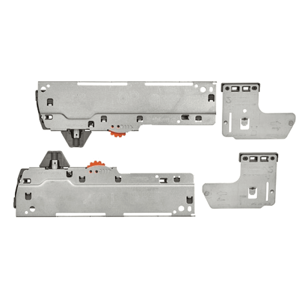 Legrabox/Movento L1 Tip-On Unit/Trigger with 44lb Capacity, Light Gray, 15" - 21"