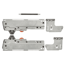 Legrabox/Movento L5 Tip-On Unit/Trigger with 155lb Capacity, Light Gray, 18" - 24"
