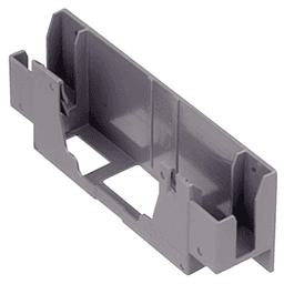 Servo-Drive Wall Mount Bracket for Power Supply, Gray