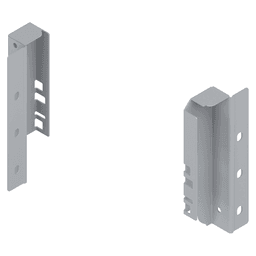 Tandembox Rear Fixing Bracket Set, B-Height, Gray